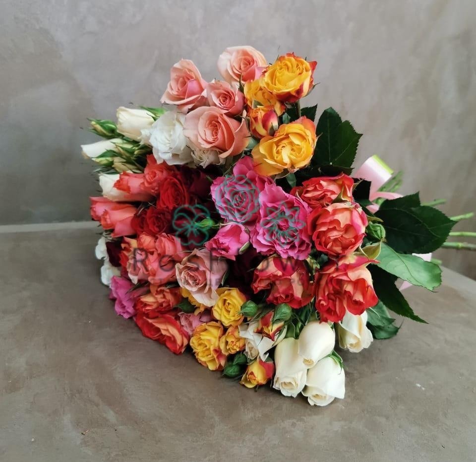 Букет цветов из: Розы в Новопавловске
