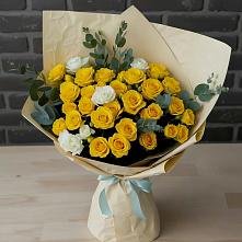 Букет цветов из:  Розы в Новопавловске