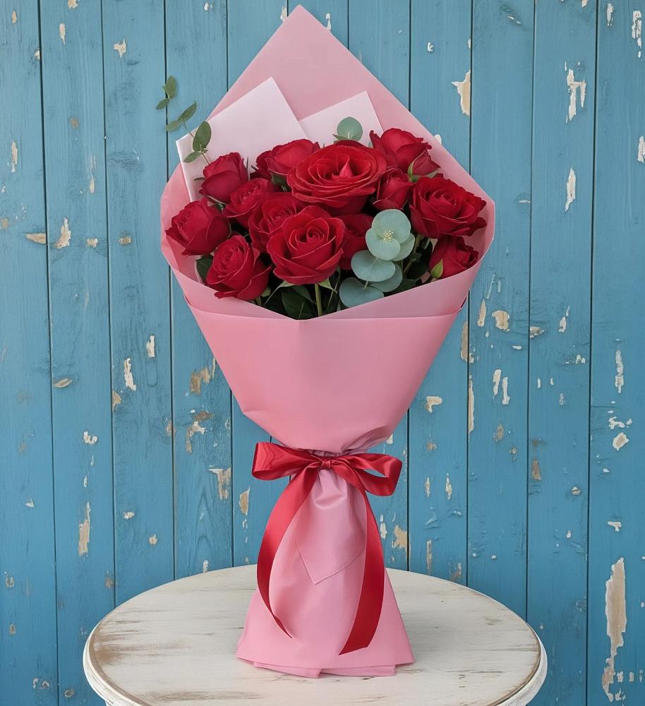 Букет цветов из: Розы в Новопавловске