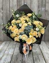 Букет цветов из:  Розы и Лизиантусы #REPLACE_PRED# Новопавловске