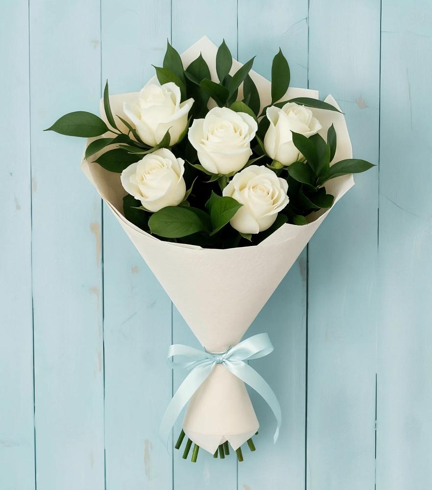 Букет цветов из: Розы в Новопавловске