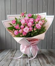 Букет Розовый кустик #REPLACE_PRED# Новопавловске
