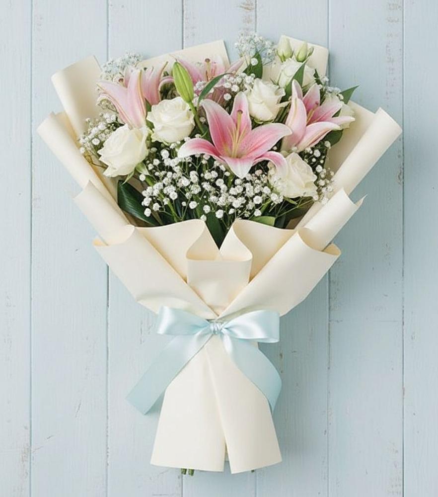 Букет цветов из: Лилии в Новопавловске
