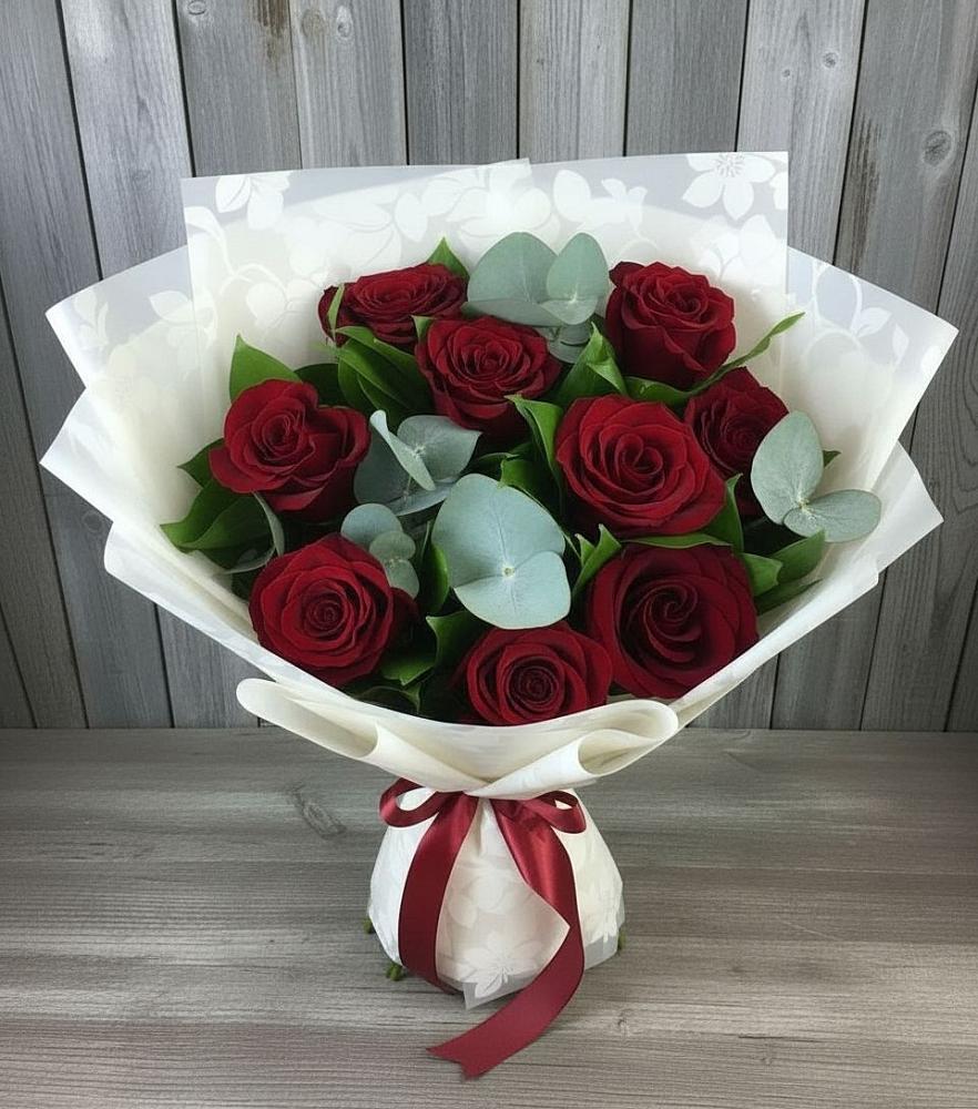 Букет цветов из: Розы в Новопавловске