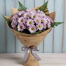 Букет цветов из:  Хризантемы в Новопавловске