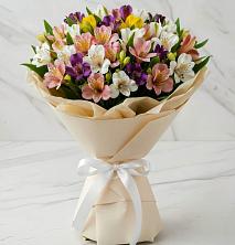 Букет цветов из:  Альстромерии в Новопавловске