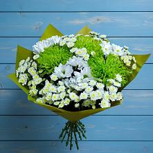 Букет цветов из:  Хризантемы #REPLACE_PRED# Новопавловске