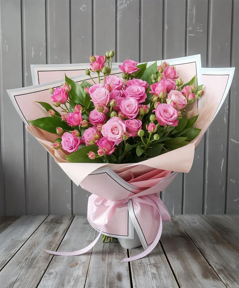 Букет Розовый кустик в Новопавловске