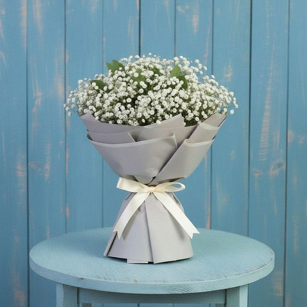 Букет цветов из: Гипсофила в Новопавловске