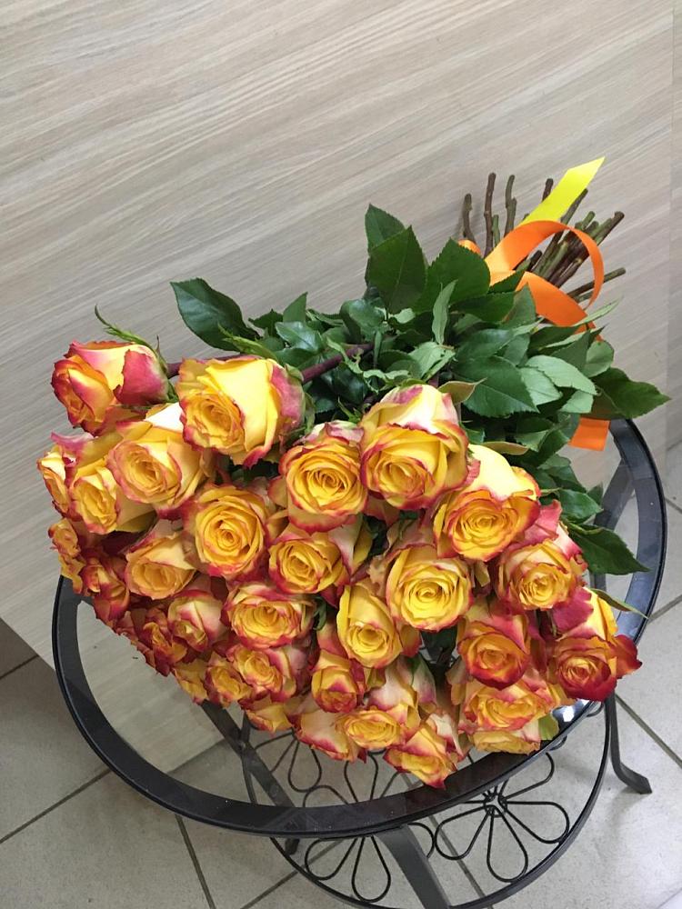 Букет Желтые розы в Новопавловске