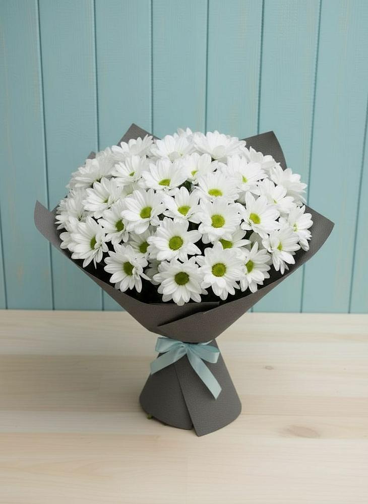 Букет цветов из: Хризантемы в Новопавловске