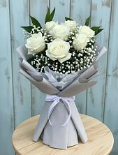 Букет цветов из:  Розы в Новопавловске