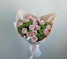 Букет цветов из:  Розы и Хризантемы в Новопавловске