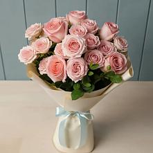 Букет Розовый шарм в Новопавловске