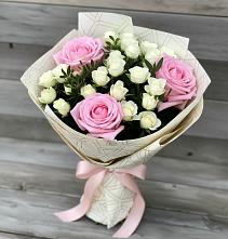 Букет цветов из:  Розы #REPLACE_PRED# Новопавловске