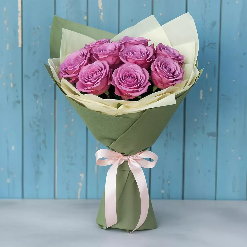 Букет Розы Фёрст Леди в Новопавловске