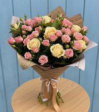 Букет цветов из:  Розы в Новопавловске