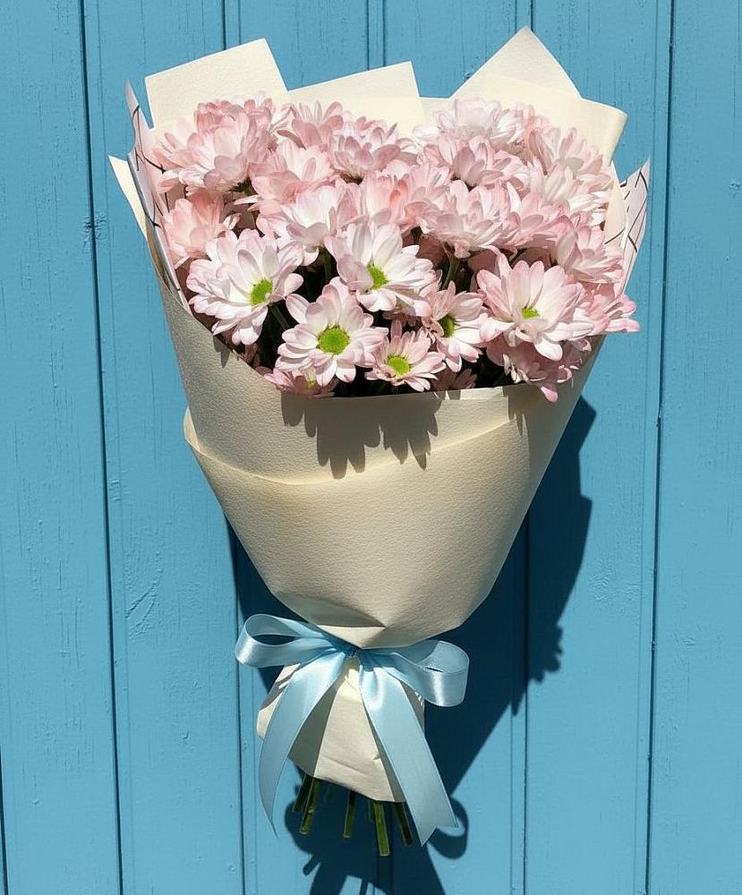 Букет цветов из: Хризантемы в Новопавловске