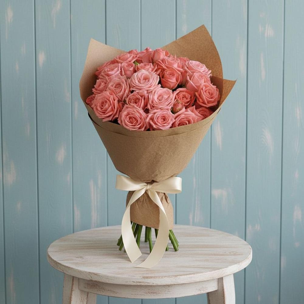 Букет цветов из: Розы в Новопавловске