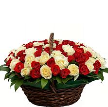 Премиум букет из: Розы #REPLACE_PRED# Новопавловске