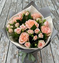 Букет цветов из:  Розы #REPLACE_PRED# Новопавловске