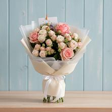 Букет цветов из:  Розы #REPLACE_PRED# Новопавловске