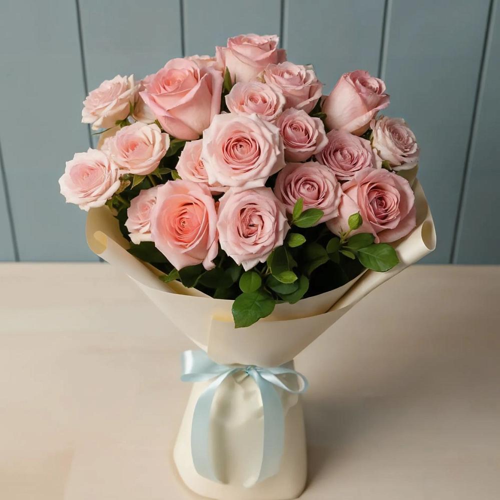 Букет Розовый шарм в Новопавловске