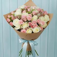 Букет цветов из:  Розы в Новопавловске